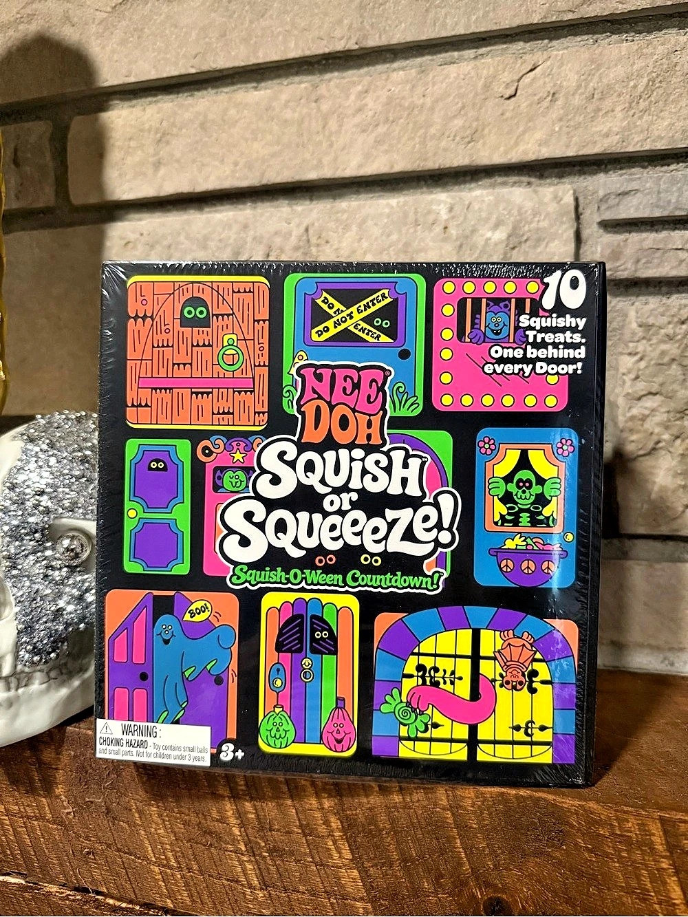 NeeDoh Squish Squeeze! Halloween Countdown 10-Piece Set NWT
